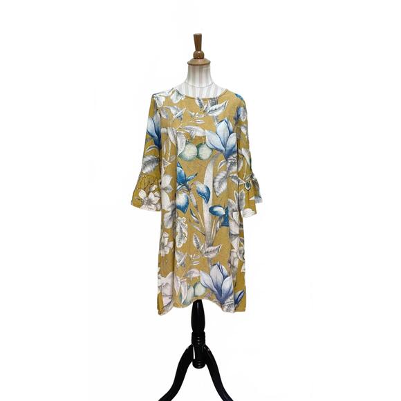 NEW BRYN WALKER women's phryne dress in garden